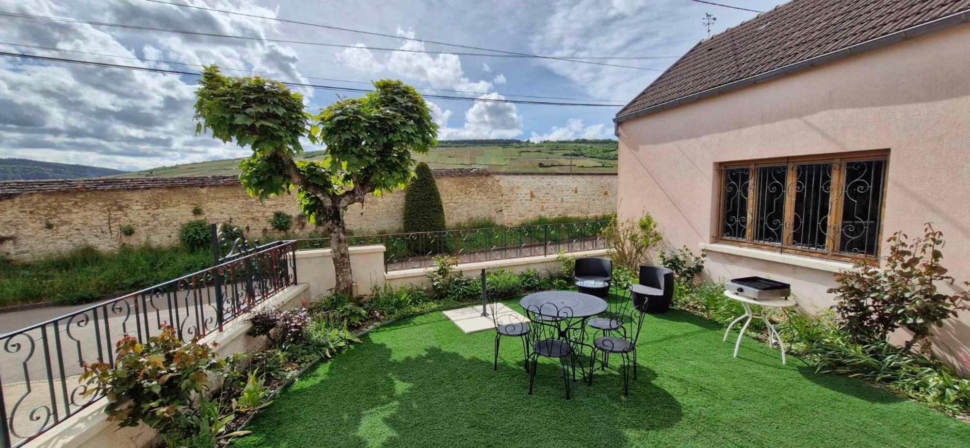 Maison Au Pied Des Vignes Vosne-Romanée Extérieur photo